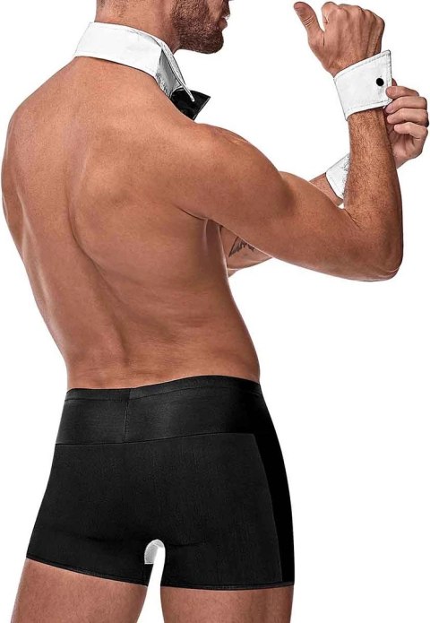 Male Power Stroj Butlera L/XL - Kostium Smokingowy z Muszką