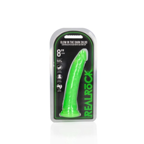 RealRock Glow in the Dark Model 20 cm z przyssawką, świecący