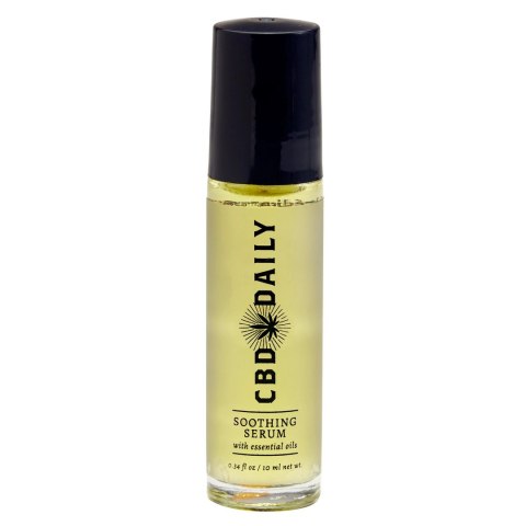 Earthly Body Serum Kojące CBD 10ml Roll-On, podrożny aplikator