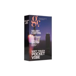 GC by Shots Mini Stymulator Kieszonkowy 4 Końcowki Soft Touch ABS