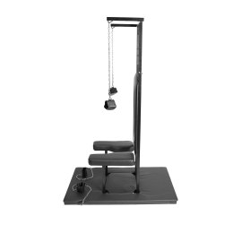 Rimba Fotel Love Chair z ramą żelazną, podparciami PU i systemem krępowania