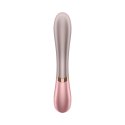 Satisfyer Hot Lover - Wibrator podwojny z funkcją podgrzewania, rożowy