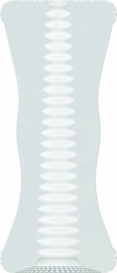 Shots No.23 maszyna intymna TPE prążkowana struktura szara