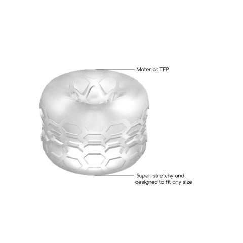 Sinner Gear No.94 Otwarta maszyna intymna ze stoperem, TPE, 4 cm