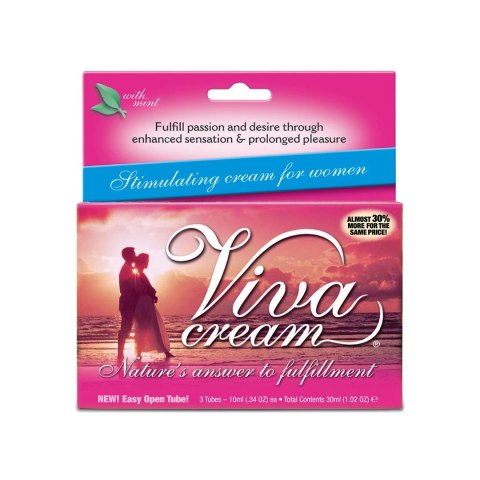 Swiss Navy Viva Cream Żel stymulujący dla kobiet miętowy 30 ml