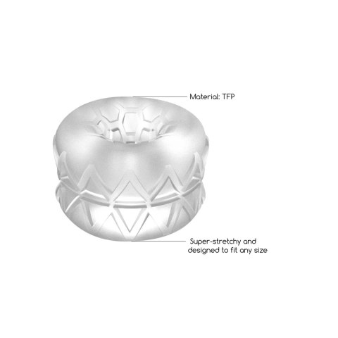 TOYJOY No.92 Elastyczna Osłona Intymna ze Stoperem Penetracji, TPE