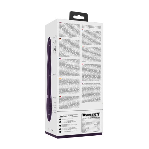 Vive Niva - silikonowy model krolik z wielokierunkową głowicą, fioletowy