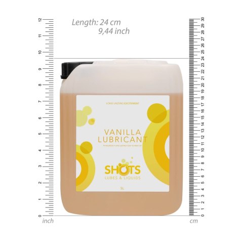 Cobeco Lubricant Vanilla 5L - Wodny żel intymny o aromacie wanilii