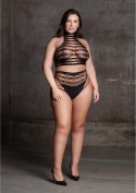 El Desir Carpo Plus Size komplet dwuczęściowy XL-XXXXL czarny