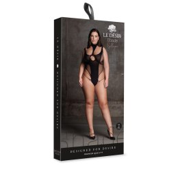 Le Desir Bodystocking Cyllene Plus Size - elastyczne body z golfem XL-XXXXL