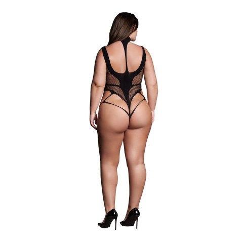 Le Desir Bodystocking Cyllene Plus Size - elastyczne body z golfem XL-XXXXL