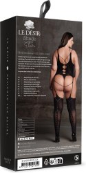 Le Desir Bodystocking Elara Plus Size - anatomiczny model XL-XXXXL