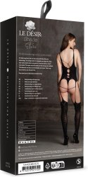 Le Desir Elara Bodystocking S-XL - Klasyczna siateczka, uniwersalny rozmiar
