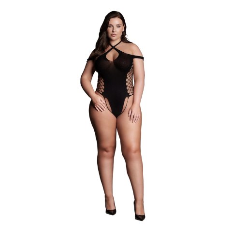 Le Desir Leda Body Plus Size z Krzyżowanym Dekoltem XL-XXXXL