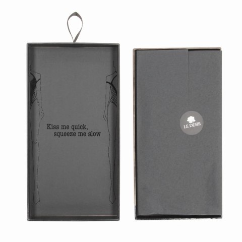 Le Desir Leda Body skrzyżowany dekolt czarne S-XL rozciągliwe