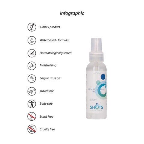 Shots Lubes Bezzapachowy balsam nawilżający 100 ml wodny