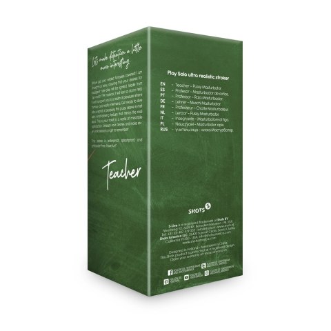 Shots S-Line model anatomiczny TPR, kompaktowy rękaw intymny