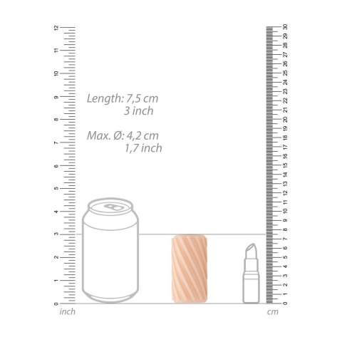 Shots SLT Onacup - kieszonkowa maszyna intymna, samosmarująca