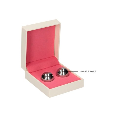 Shots Toys Ben Wa Balls Duo - zestaw 2 kulek, średnia waga, trening mięśni