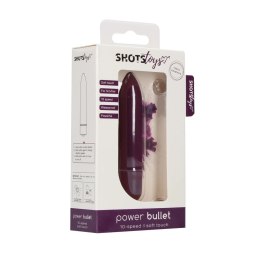 Shots Toys Bullet 10-speed wodoodporny mini wibrator czarny
