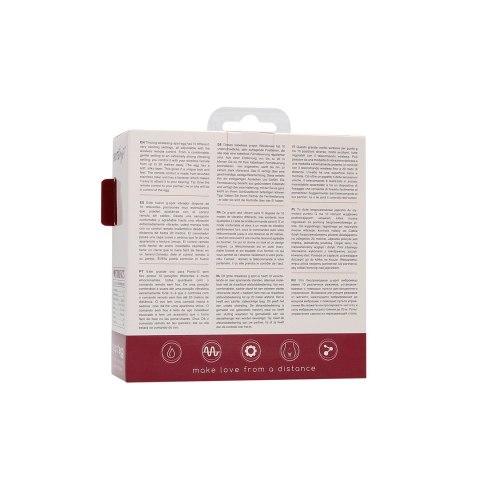 Shots Toys Duże Jajeczko Wibrujące Bezprzewodowe Pilot 10 Trybow