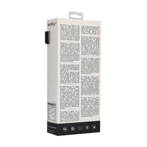 Shots Toys G-Spot Multispeed - wibrujący model z zakrzywioną końcowką