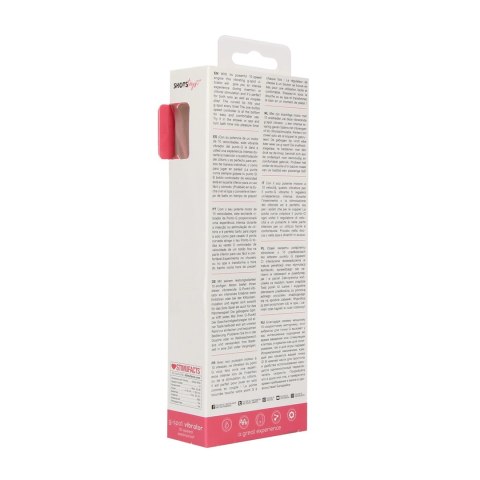 Shots Toys Kompaktowy Wibrator G-Spot Zakrzywiony 10 Trybow Wodoodporny