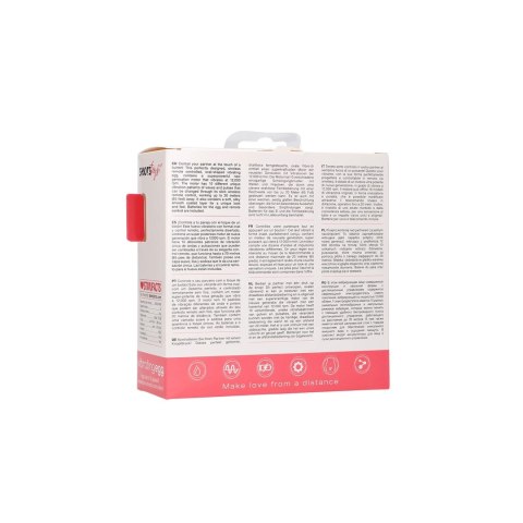 Shots Toys Wibrujące Jajeczko L - 10 trybow, pilot bezprzewodowy