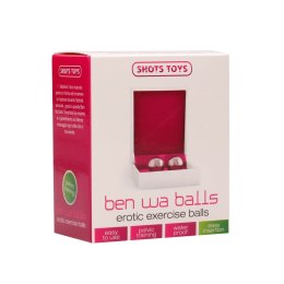 Shots Toys Zestaw 2 kul treningowych Ben Wa lekkie 2x28g