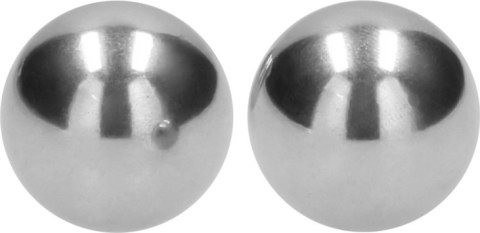 Shots Toys Zestaw dwoch kulek Ben Wa - ciężkie, stalowe, trening mięśni