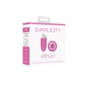 Simplicity Ethan - Bezprzewodowy system stymulujący z pilotem, silikon