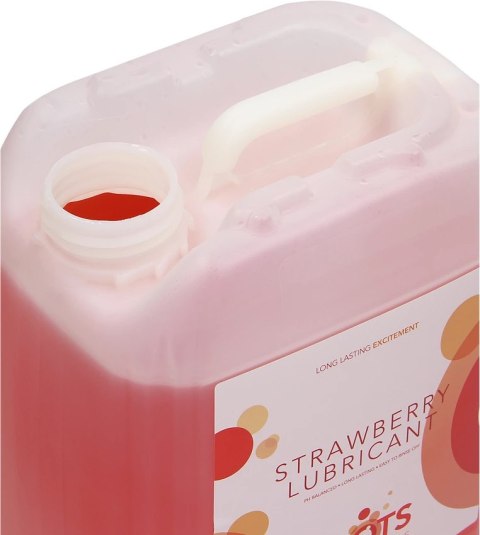 Swiacom Lubrykant Wodny Truskawkowy 5L - Duże Opakowanie, Smakowy
