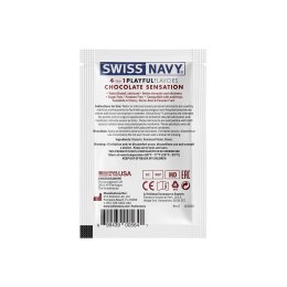 Swiss Navy Flavors 4w1 żel intymny czekoladowy 5ml saszetka