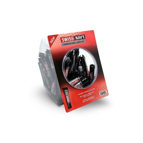 Swiss Navy Premium Lubrykant Silikonowy Anal Fishbowl 50x7ml